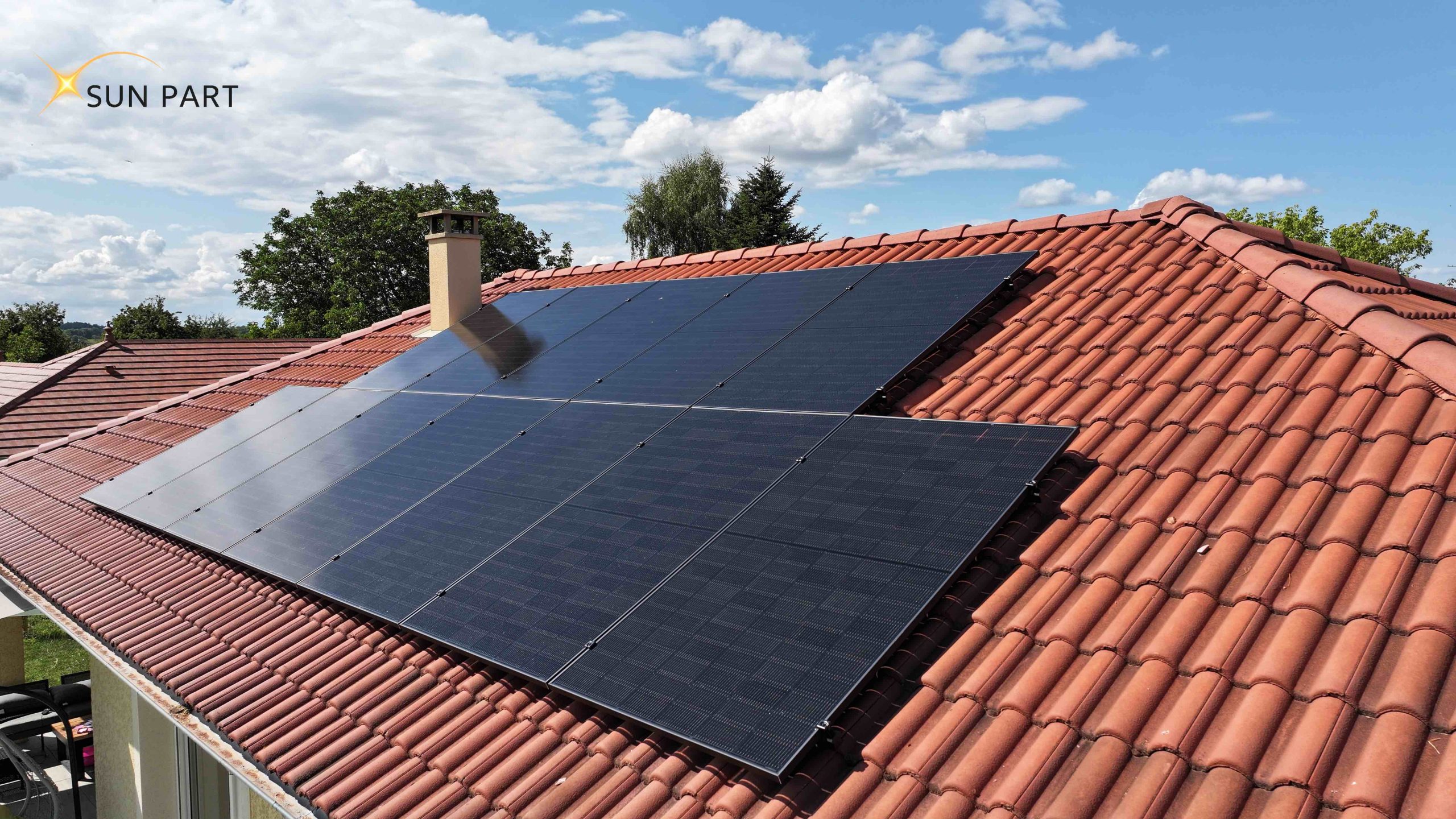 Installation panneaux solaires maison individuelle – SUNPART
